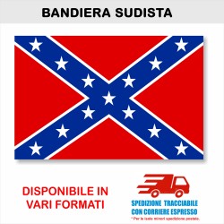 Adesivo Bandiera Sudista adesivi bandiere 