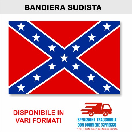Adesivo Bandiera Sudista adesivi bandiere 