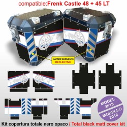 Kit adesivi valigie BMW R1250GS LC GS Adventure HP - RALLYE mod. Frenk Castle