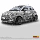 Pellicola stickers bomb Bianco Nero Monocromatico Wrapping auto moto Mactac ® M5