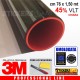 Pellicola Oscurante Vetri Auto Black Shade 3M™ BS 45% CHIARA omologata cm 76x150