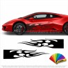 Fiamme adesive Adesivi fiamme auto tuning Fiamma 1 FIANCATE car stickers decals