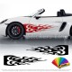 Fiamme adesive Adesivi fiamme auto tuning Fiamma 2 FIANCATE car stickers decals