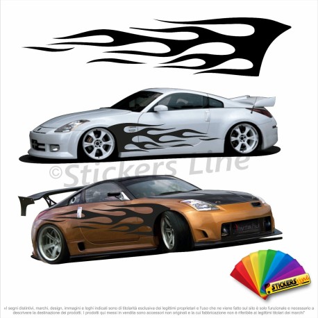 Adesivi auto tuning decalcomanie car stickers Fiamma 5