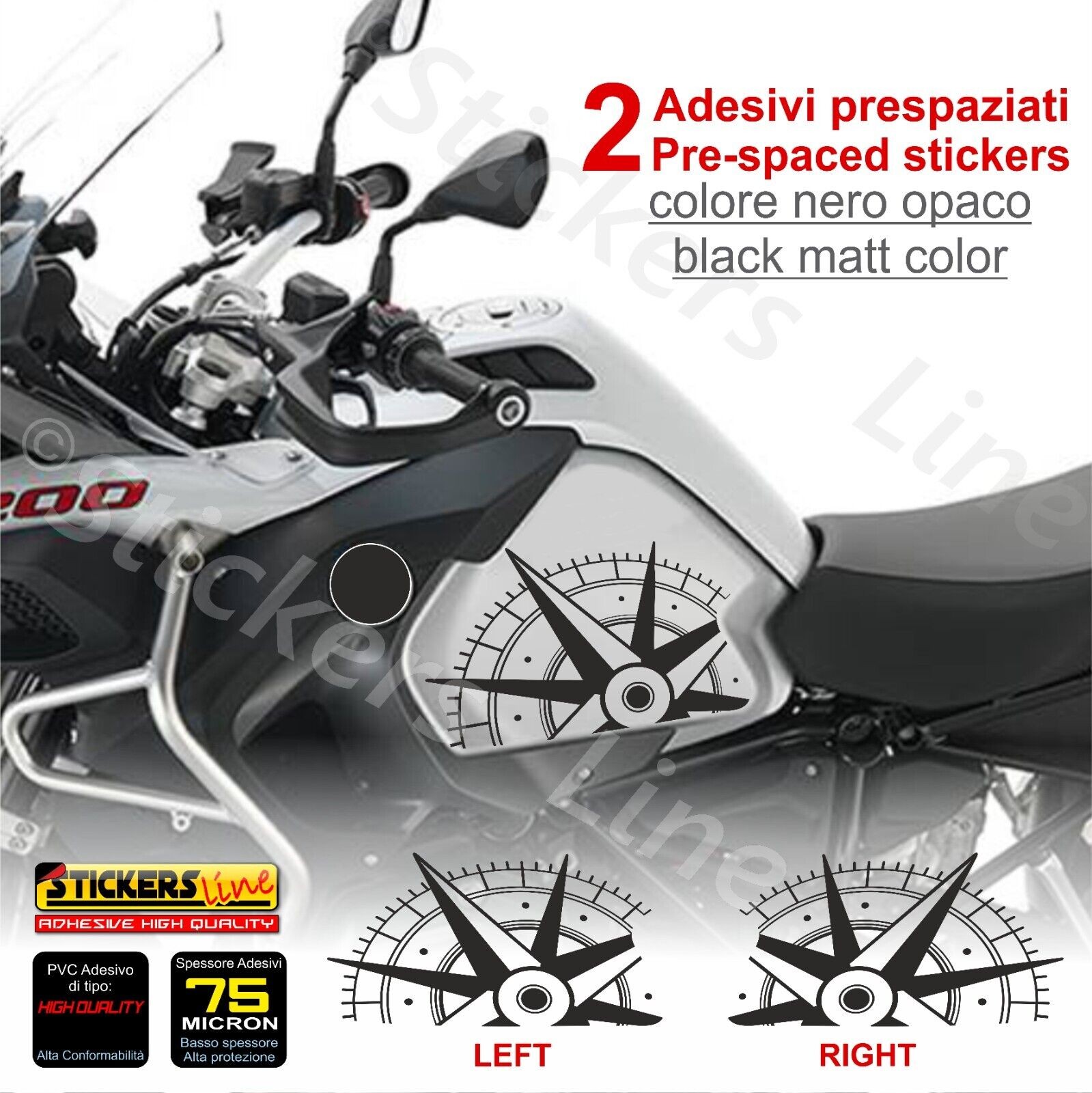 Set adesivi orange per carene serbatoio e coda Ducati Panigale V4 Set adesivi orange per carene serbatoio e coda Ducati Panigale V4