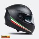 Kit di adesivi tricolore italia bandiera italiana auto moto barca casco bici T6