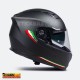 Kit di adesivi tricolore italia bandiera italiana auto moto barca casco bici T9