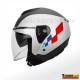 kit di adesivi per auto moto scooter casco tricolore style bmw bandiera scacchi