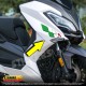 kit di adesivi per auto moto scooter casco tricolore italia bandiera italiana