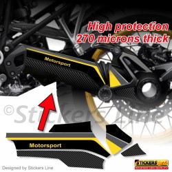 Adesivo protezione CARDANO per BMW R1250 GS 2013/24 Style Quarantesimo 40° M.5