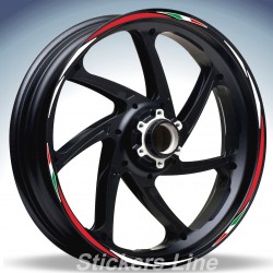 Adesivi ruote moto strisce cerchi APRILIA SX50 SX 50 motard wheels stickers R.4