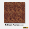 Pellicola adesiva Radica NOCE SCURO wrapping termoformabile auto, barca, porte