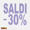 Adesivo SALDI vetrina negozio vetrine negozi adesivi saldi scritte sconti - 30%
