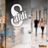 Vetrofanie Saldi adesivi per vetrine negozi promozioni sconti Rif-Mod.12