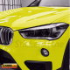 Pellicola adesiva Giallo limone lucido car wrapping wrap lime green auto moto ecc