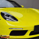 Pellicola adesiva Giallo limone lucido car wrapping wrap lime green auto moto ecc