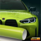 Pellicola adesiva Giallo limone lucido car wrapping wrap lime green auto moto ecc