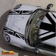 Strisce adesive per cofano Mini Cooper fasce Bandiera Inglese Union Jack