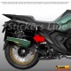 Kit di adesivi compatibili Frenk Castle MK4 2024 per valigie BMW R1300 GS Style TRAMUNTANA M.2