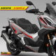 Kit di adesivi per carena scooter grafiche generiche per cupolino fianchetti ecc