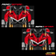 Adesivi sottofaro per Ducati Streetfighter V4 / V4S / SP / V2 profili fari 20/24