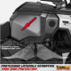 Protezioni laterali serbatoio per BMW R1300 GS ADV Trasparenti PPF compatibili