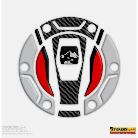 Protezione tappo serbatoio benzina per BMW R 1300 GS 2024 compatibile Racing red