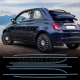 Adesivi Fiat 500 RIVA fasce adesive strisce fiat500 riviera bordini striscette