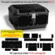 Kit adesivi bauletto top case GIVI Trekker Alaska 56 LT NERO ANTIGRAFFIO