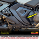 Kit completo adesivi protezione componenti telaio carbon per BMW R1300GS ADV