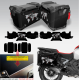 Kit adesivi per valigie BMW R1300 GS Racing Red Adventure bags stickers 2024 M.1