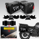 Kit adesivi per valigie BMW R1300 GS Triple Black Adv bags stickers 2024 M.1