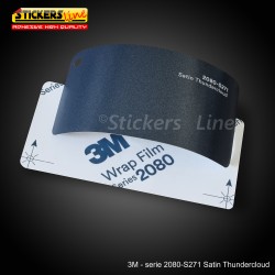 Pellicola adesiva 3M Satin Thundercloud serie 2080 cod. S271 adesivo cast car wrapping auto moto