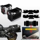 Kit adesivi valigie BMW R1300GS Adventure NERO ANTIGRAFFIO bags stickers gs 2024