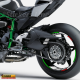 Adesivi moto strisce cerchi canale interno ruote tricolore Ducati Benelli MV ecc