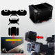 Kit adesivi Top Case per BMW R1300 GS ADV NERO ANTIGRAFFIO bags stickers 2024