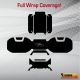 Kit adesivi compatibili per top case BMW R1300 GS ADV bags stickers 2024 T1