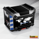 Kit adesivi compatibili per top case BMW R1300 GS ADV bags stickers 2024 T3