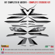 Kit di adesivi compatibili per carena moto Benelli TRK 502 STRADALE - M.6