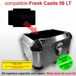 Kit adesivo parziale COPERCHIO SUPERIORE Top case bauletto BMW R1300GS Adventure stickers FRENK CASTLE 58 Lt MK4-MK6