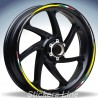 Adesivi ruote moto strisce cerchi per BMW F800 GT stickers wheel F800GT Racing 4
