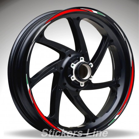 Adesivi moto DUCATI CORSE RACING2- strisce cerchi wheel
