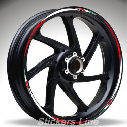 Adesivi ruote moto strisce cerchi per DUCATI 999 mod. Racing 4 stickers wheel