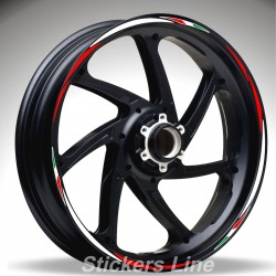 Adesivi ruote moto strisce cerchi per DUCATI 1098 mod. Racing 4 stickers wheel