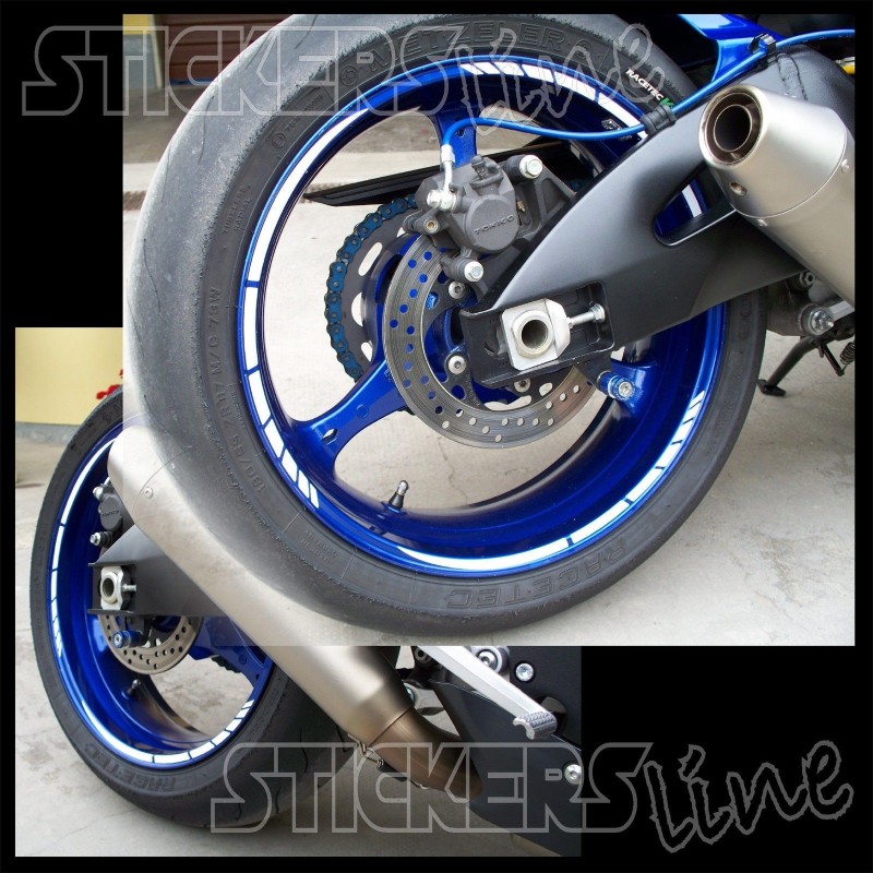 strisce adesive suzuki honda kawasaki yamaha MOTO GP - Stickers Line