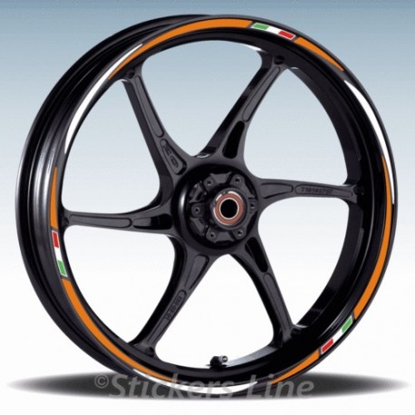 Adesivi ruote moto KTM 990 SMT strisce cerchi KTM 990SMT Racing3 stickers wheel