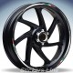 Adesivi ruote moto strisce cerchi SUZUKI SV 650 Racing 4 sitckers wheel SV650