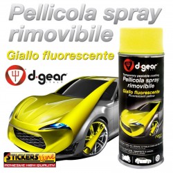 Vernice removibile BIANCO LUCIDO 400ml Pellicola spray wrapping auto moto
