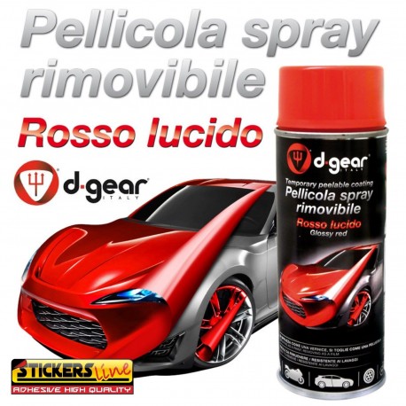 2 Spray Full Dip Rosso Opaco 400ml - Vernice Removibile A Vinile Liquido - Foto 8
