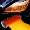 Pellicola adesiva colorata ARANCIO arancione fari fanali auto moto camion 30x150